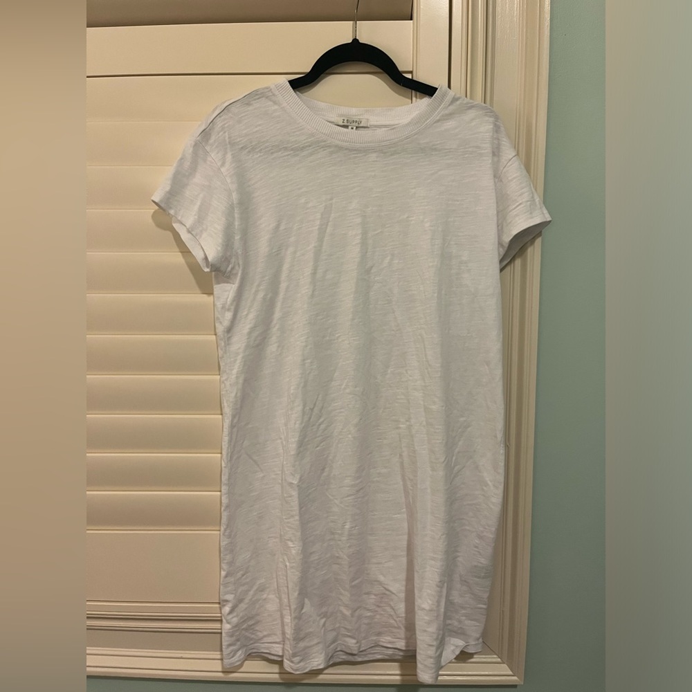 Zsupply white T-shirts dress